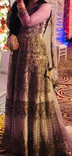 Walima long tail maxi dress