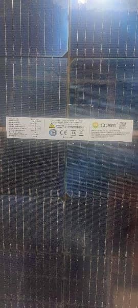 280 watt 12V bifacial Ntype Shaobo 1