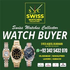 We buying Rolex Omega Cartiar IWC Tudor Piaget Chopard Longines etc