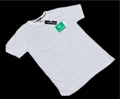 1 pc men's polyester plain T shirts
