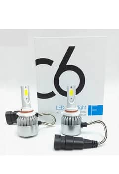 c6 head lites pair