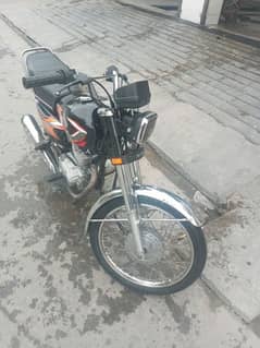 honda cg 125 2016 Lahore nunber