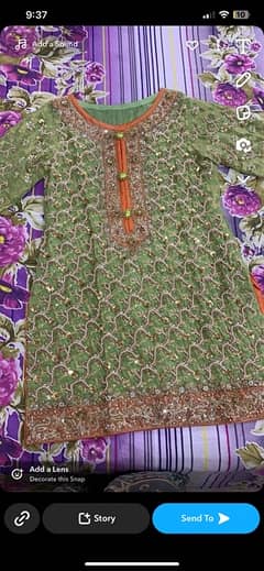 Mehndi garara dress