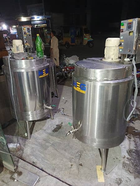 Juice mixture + boiler & felling machine 8