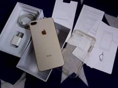 iPhone 8 plus 256 GB PTA porad battery 88 my WhatsApp 03084993402