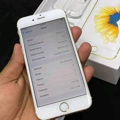 iPhone 6s 128 GB memory PTA approved 0345/096/6119