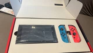 Nintendo Switch V2 (Neon Blue and Red Edition)