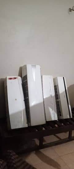 split ac Haier 1ton 2pcs 1 Haier 1tcl  1.5ton Haier