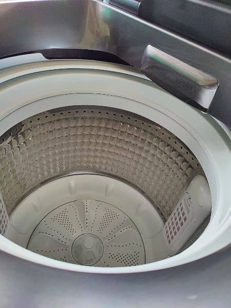 Haier washing machine double action 15kg capacity 2