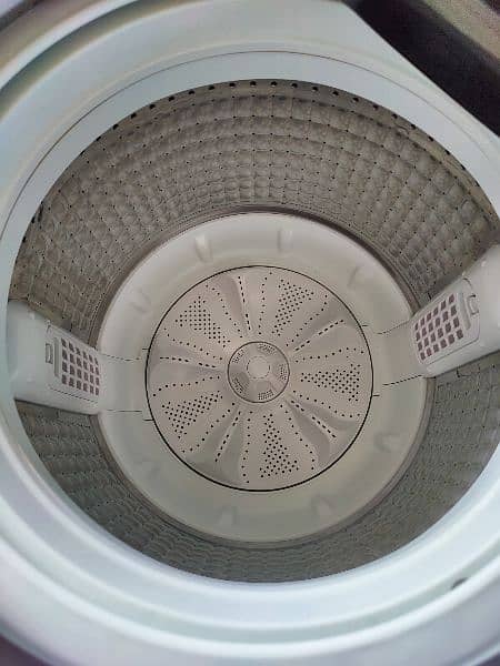 Haier washing machine double action 15kg capacity 3