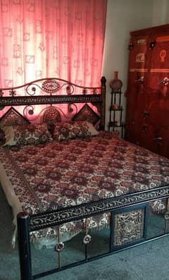 iron Double Bed beautiful unique design