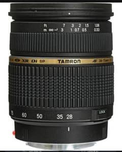 Tamron 28-75mm  canon mount