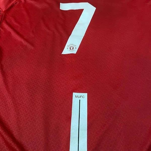 Manchester United 2007/2008 Ronaldo back Number Long Sleeves Size. L 1