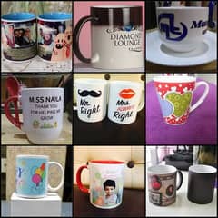 Customized Mug Printing T Shirt Keychain Locket UV Mobile Cover Frames