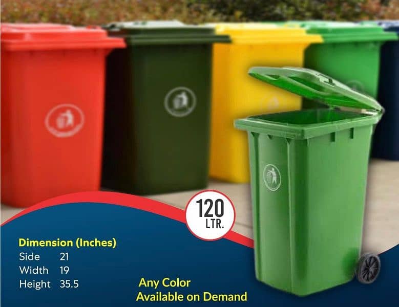 DustBin / Recycle bin  50 /120 letter available 2