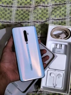 oppo reno 2f with complete box and accessories