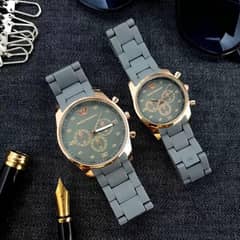 men's couple's casual watch