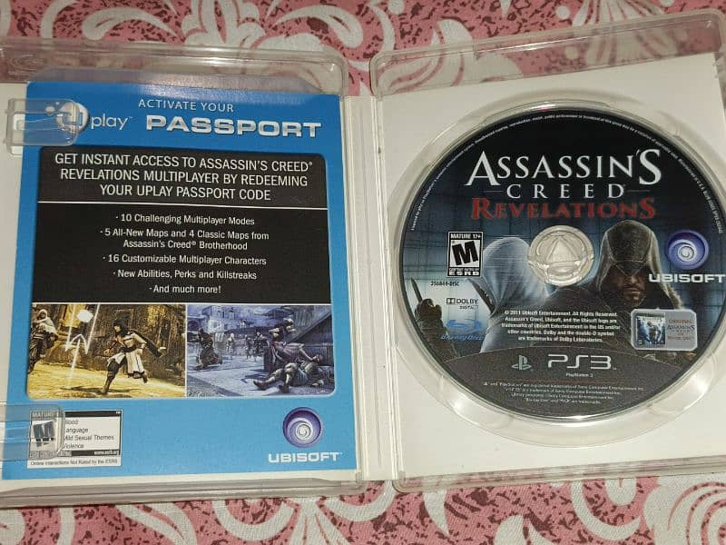 Ps3 cd Assassin Creed "Revelations" 1