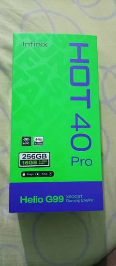 Infinix hot 40 pro new condition less than a month used