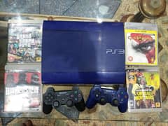 ps3 ultra slim jailbreak 500 GB blue addition