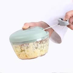 hand pull manual quick food chopper