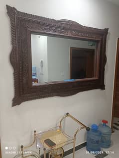 Sheesham Wood Wall Mirror