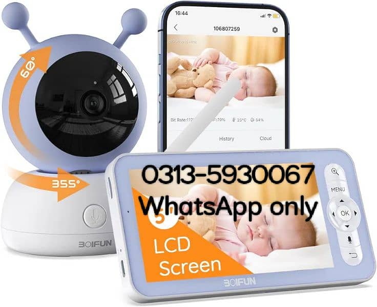 brand new smart baby monitor WiFi baby monitor 9