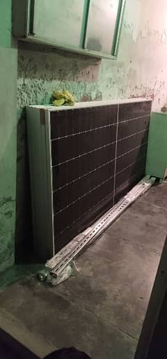 JA Solar Plates 585w with Elevated L2 Structure