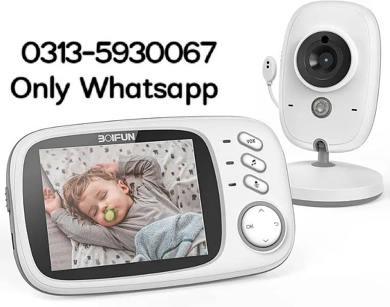 brand new vedio boifun baby monitor camera  night vision temperature 0