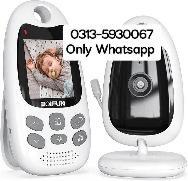 new junior vedio baby monitor camera all functions 0