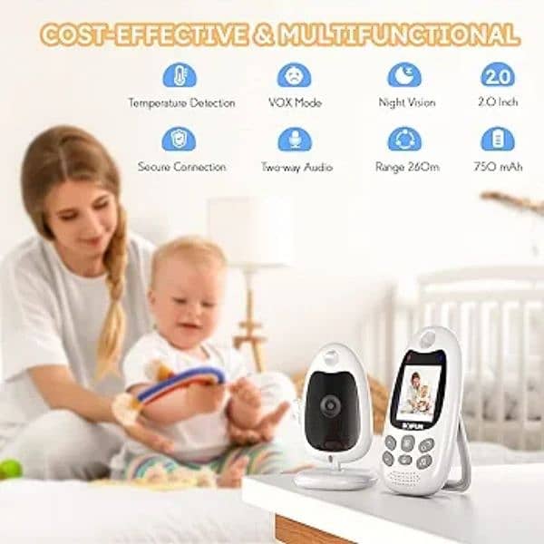 new junior vedio baby monitor camera all functions 2