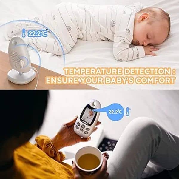 new junior vedio baby monitor camera all functions 9