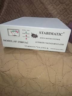 Stabimatic Servo motor stabilizer(1500 Watt's)