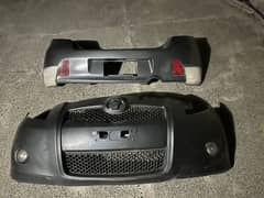 Vitz RS 2006 Bumpers and Side skirts