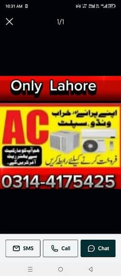 Ac Sale / Ac Purchase / Split Ac / Window Ac / Inverter AC