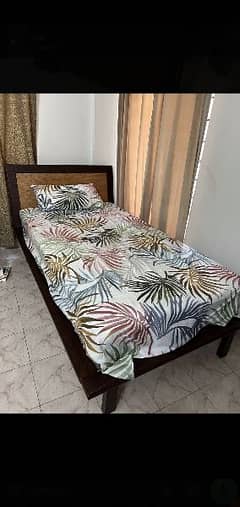 habitts wooden bed set