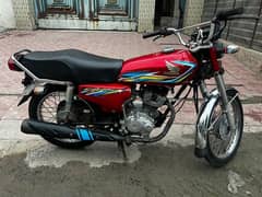 cg honda 125 bike