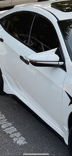 MUGEN SIDE SKIRTS WITH PANEL HONDA CIVIC X 0