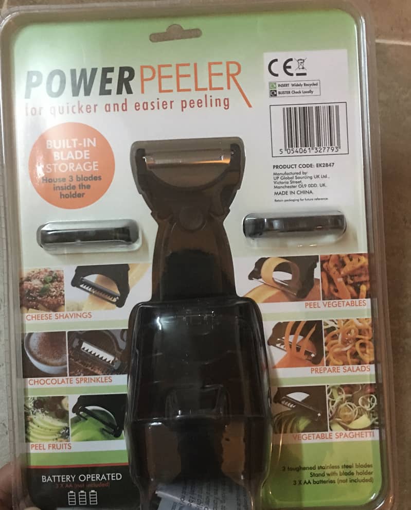 Electric Vegetable peeler 2