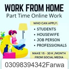 online jobs/full time/part time/simple typing jobs for boys and girls