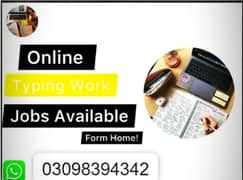 online jobs/full time/part time/simple typing jobs for boys and girls