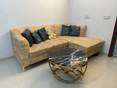 L shaped sofa set brand new condition 0