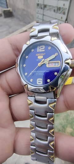 Seiko 5 Sports Blue Autmatic Orignal 100m 23 Jewels 7S36-00M0 Gents