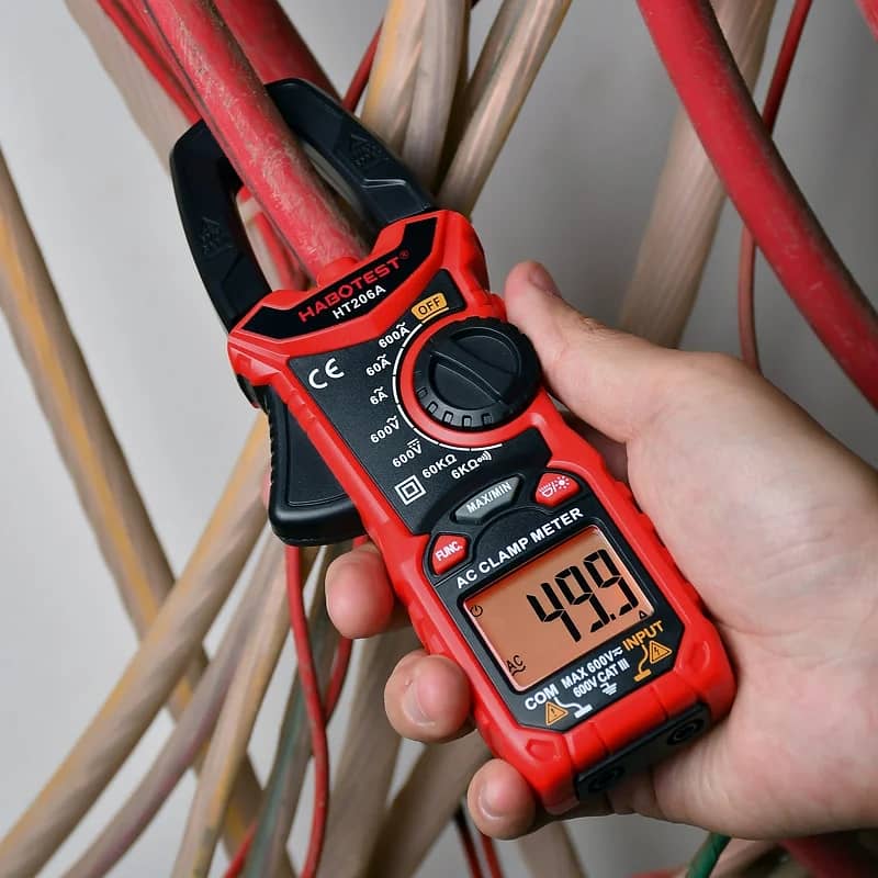 Solar AC/DC 600amp plus 600ac/dc voltage digital clamp meter 1