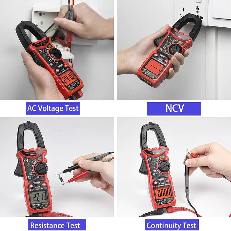 Solar AC/DC 600amp plus 600ac/dc voltage digital clamp meter 3