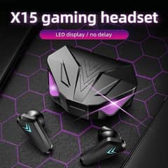 X 15 pro gaming head set