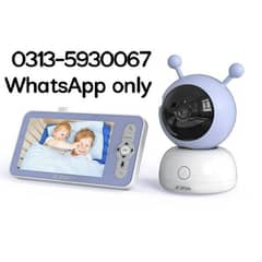 smart baby monitor boifun 5 inch hd display cry and motion detection