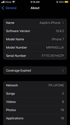 IPhone 7 Pta Approved 128gb