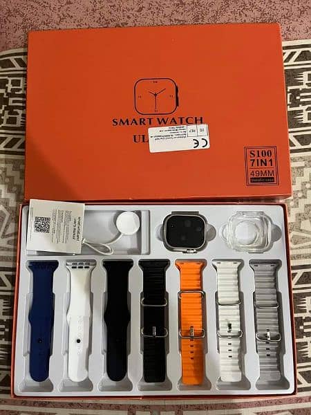 S100 Smart watch Ultra 7 In 1 Smart Watch 0