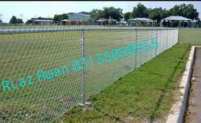 Chainlink Fence / Razor Wire Barbed Wire Security Fence Weld mesh